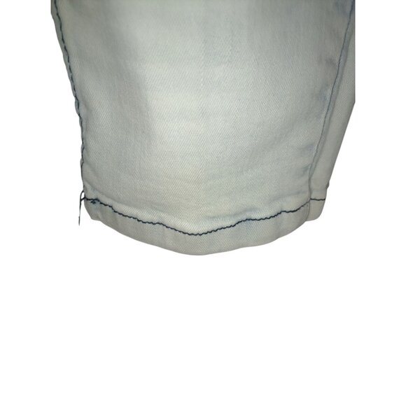 Blue Cult Jeans Womens 34 Light Wash Distressed Stretch Denim - Picture 3 of 8